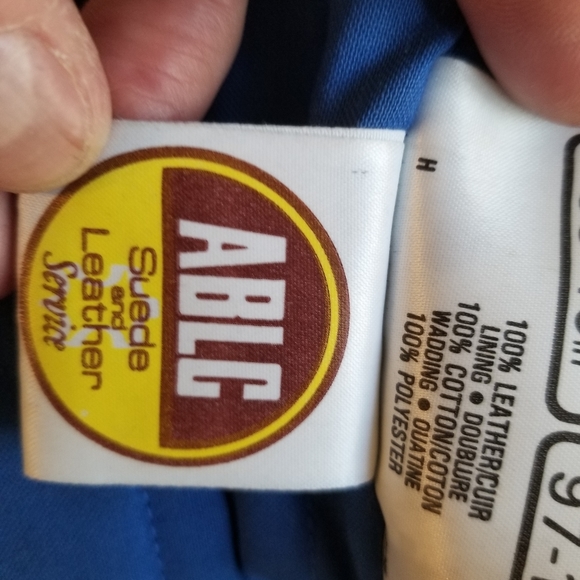 Black Medium English leather jacket - Picture 5 of 12